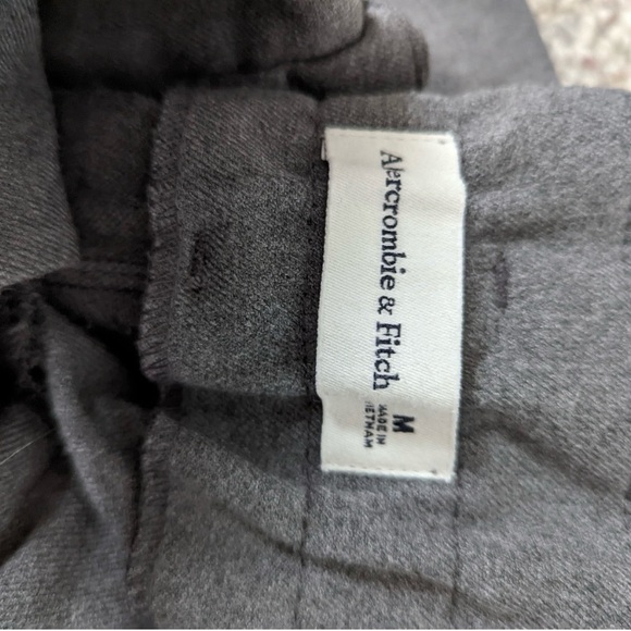 Abercrombie Gray High waist Wool Ankle Pants size M - Picture 5 of 5